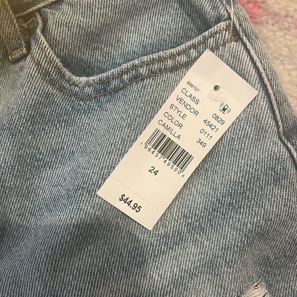 Pacsun high rise jean shorts - Picture 4 of 5